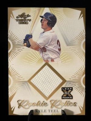2023 Leaf Trinity #RR-32 Kyle Teel Mega Box Rookie Relics