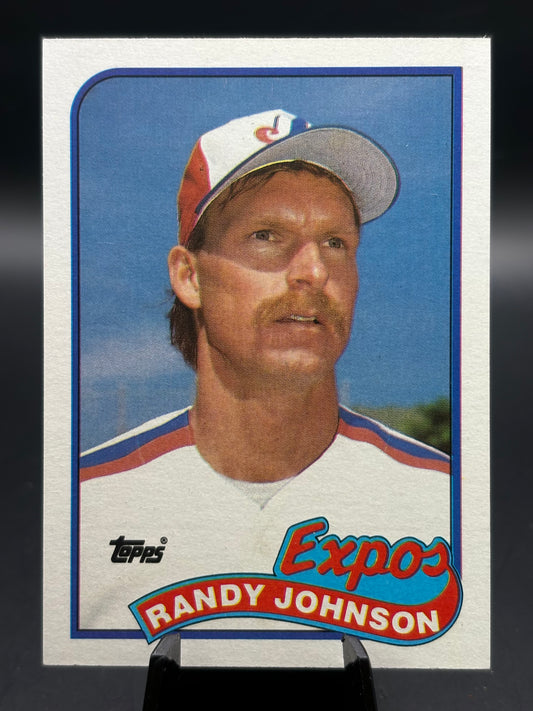 1989 Topps #647 Randy Johnson
