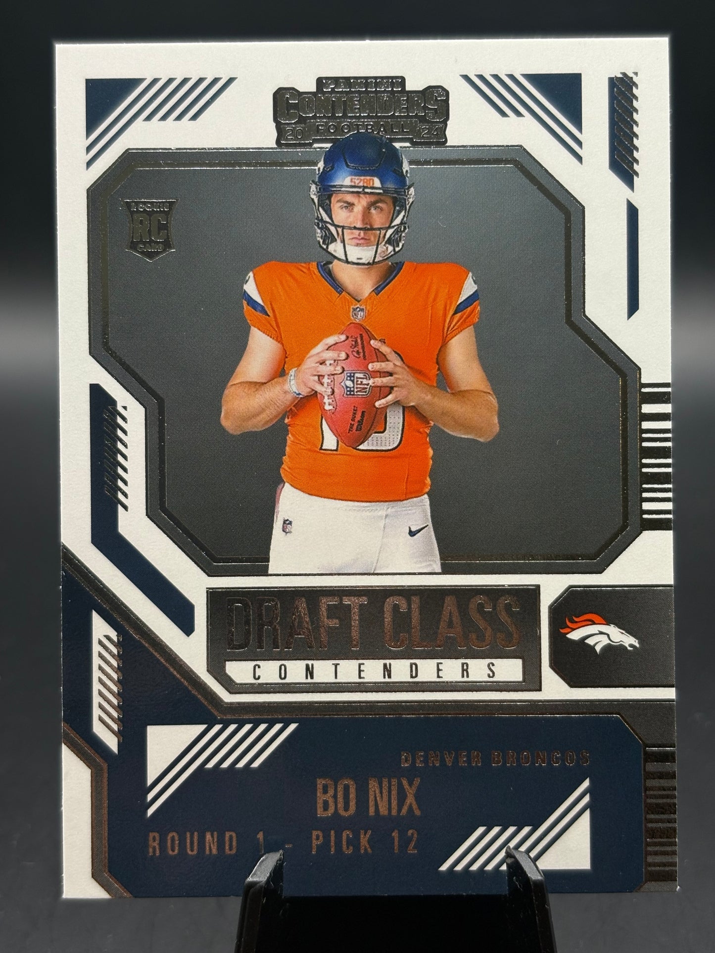 2024 Panini Contenders Draft Class Bo Nix (RC)