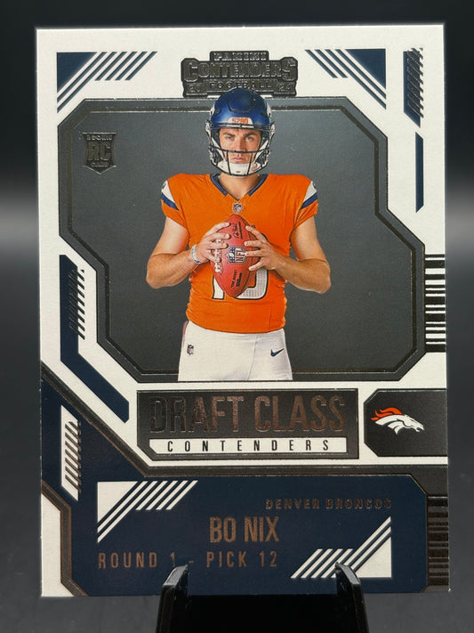 2024 Panini Contenders Draft Class Bo Nix (RC)