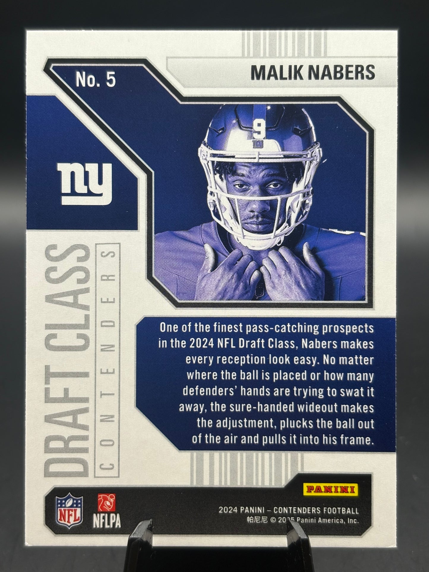 2024 Panini Contenders Draft Class #5 Malik Nabors (RC)