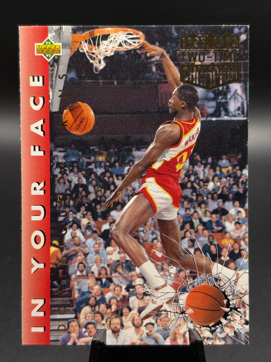 1992 Upper Deck # 454 Dominique Wilkins